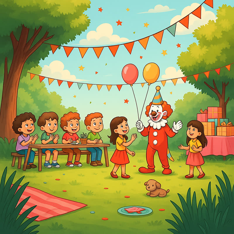 Illustration of a classroom with students interacting