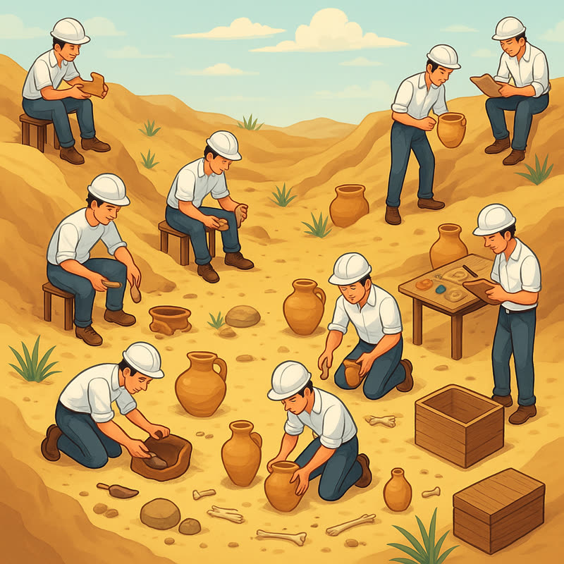 Illustration of a classroom with students interacting