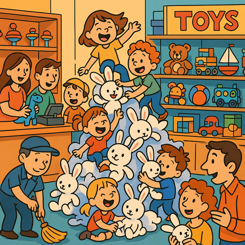 Illustration of a classroom with students interacting